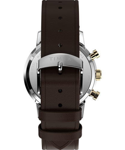 Marlin Chronograph Tachymeter 40mm Leather Strap Watch