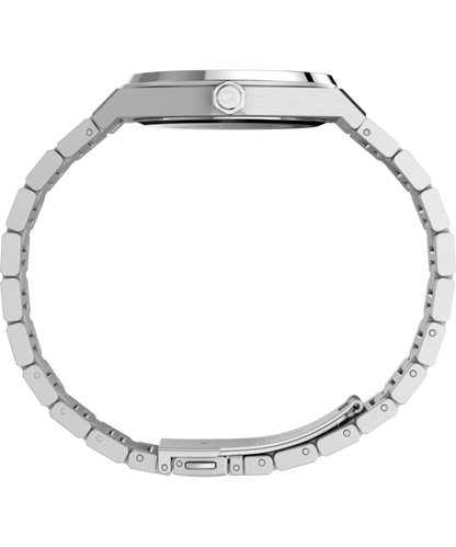 Q Timex Marbella 40.5mm Stainless Steel Bracelet Watch