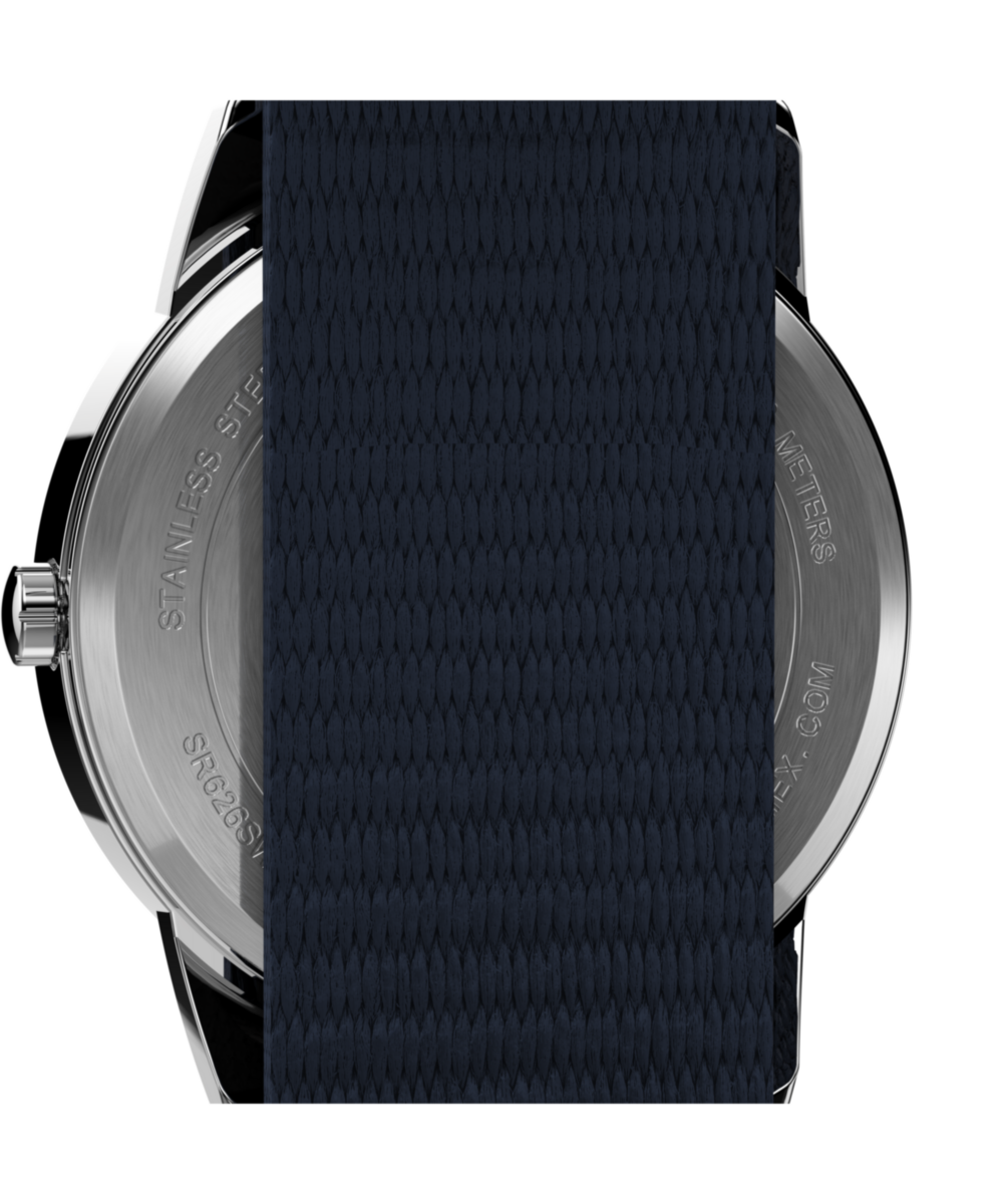 Easy Reader 35mm Fabric Fast Wrap Strap Watch