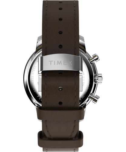 Waterbury Metropolitan Chronograph 41mm Leather Strap Watch