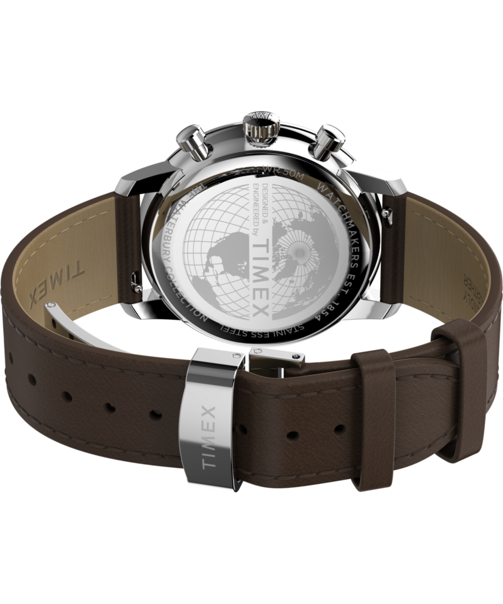 Waterbury Metropolitan Chronograph 41mm Leather Strap Watch