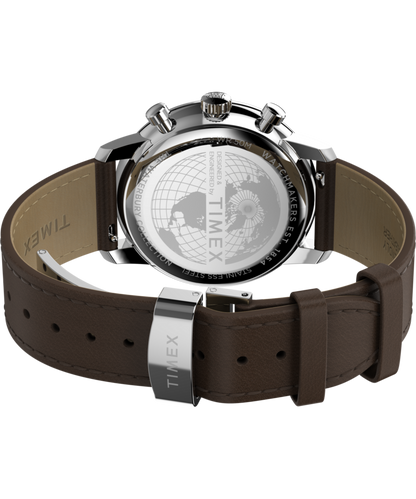 Waterbury Metropolitan Chronograph 41mm Leather Strap Watch