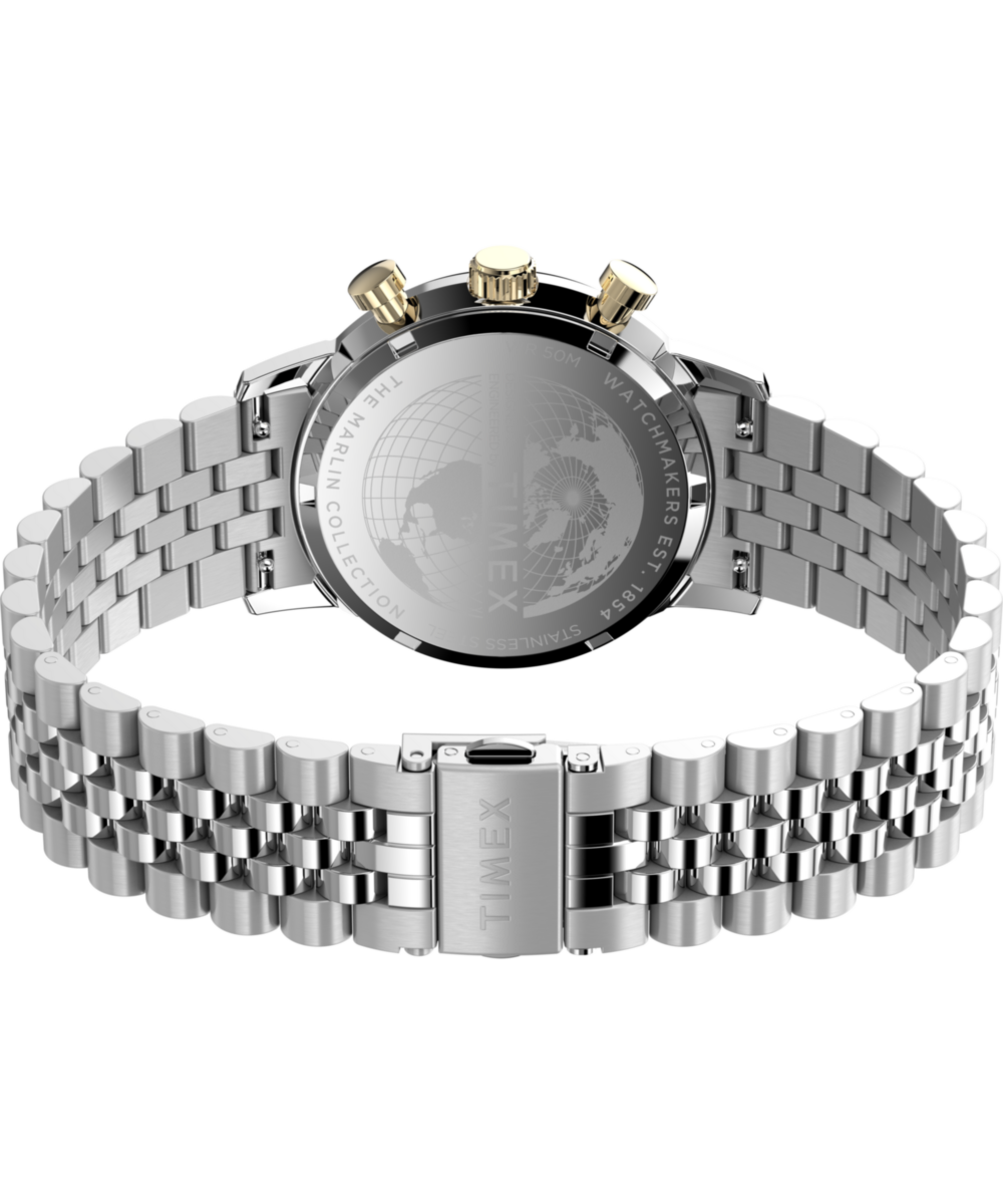 Marlin Chronograph Tachymeter 40mm Stainless Steel Bracelet Watch
