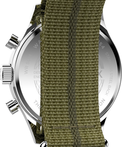 Timex Weekender New England Chronograph 40mm Eco-Conscious Fabric Stra