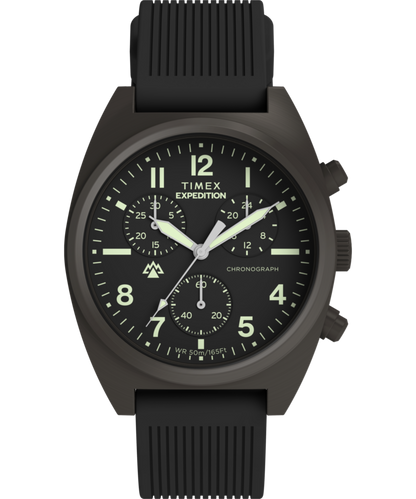 Expedition Capstone Chronograph 41mm Silicone Strap Watch