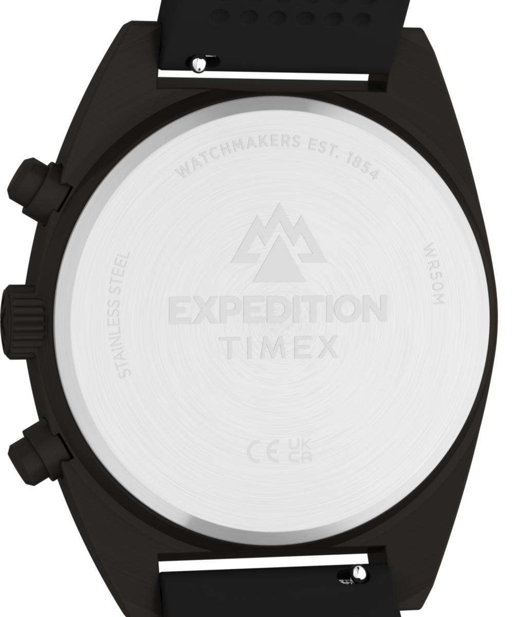 Expedition Capstone Chronograph 41mm Silicone Strap Watch