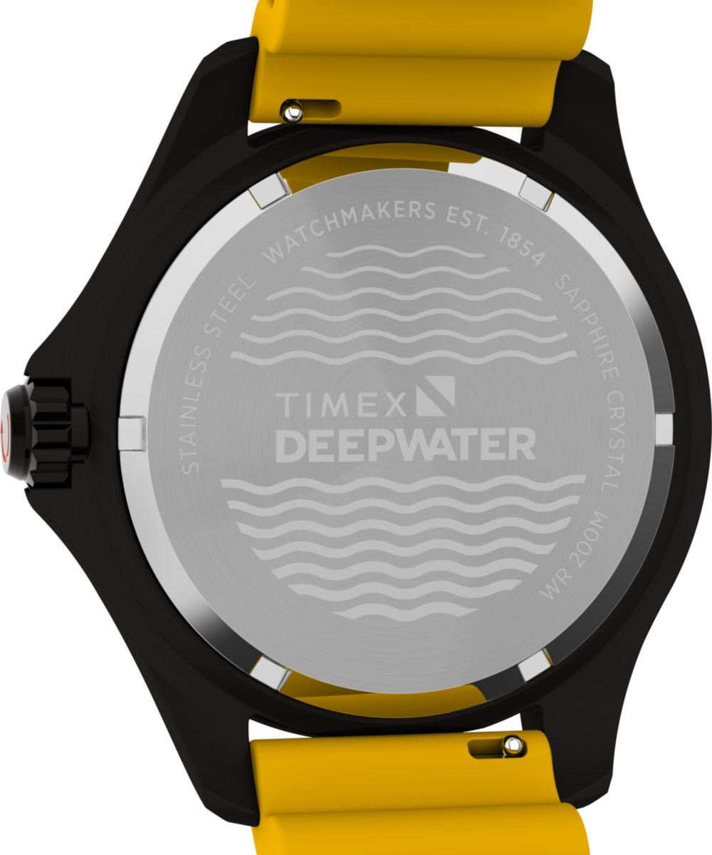 Deepwater Meridian 200 44mm Synthetic Rubber Strap Watch