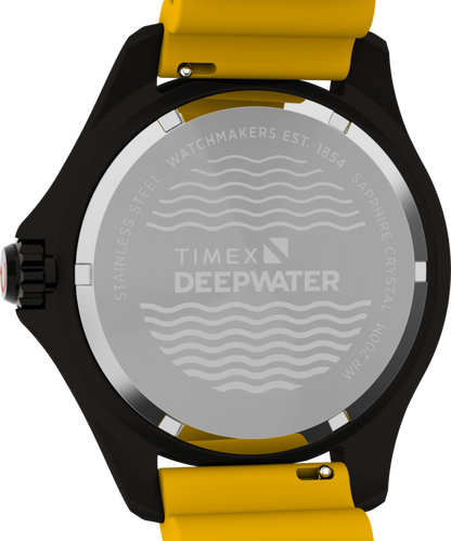 Deepwater Meridian 200 44mm Synthetic Rubber Strap Watch