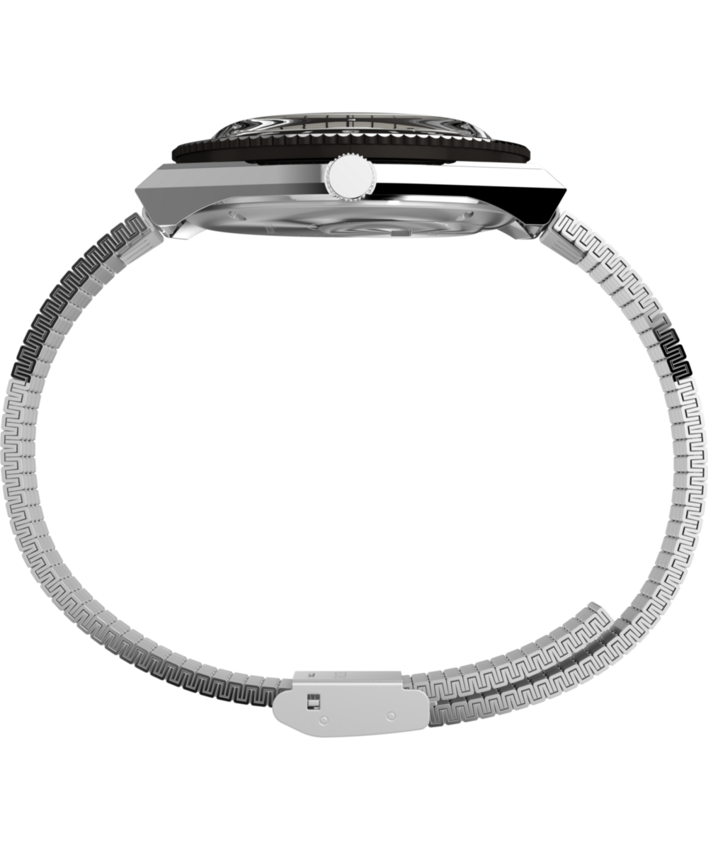 Timex x seconde/seconde/ Loser 38mm Stainless Steel Bracelet Watch
