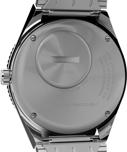 Timex x seconde/seconde/ Loser 38mm Stainless Steel Bracelet Watch