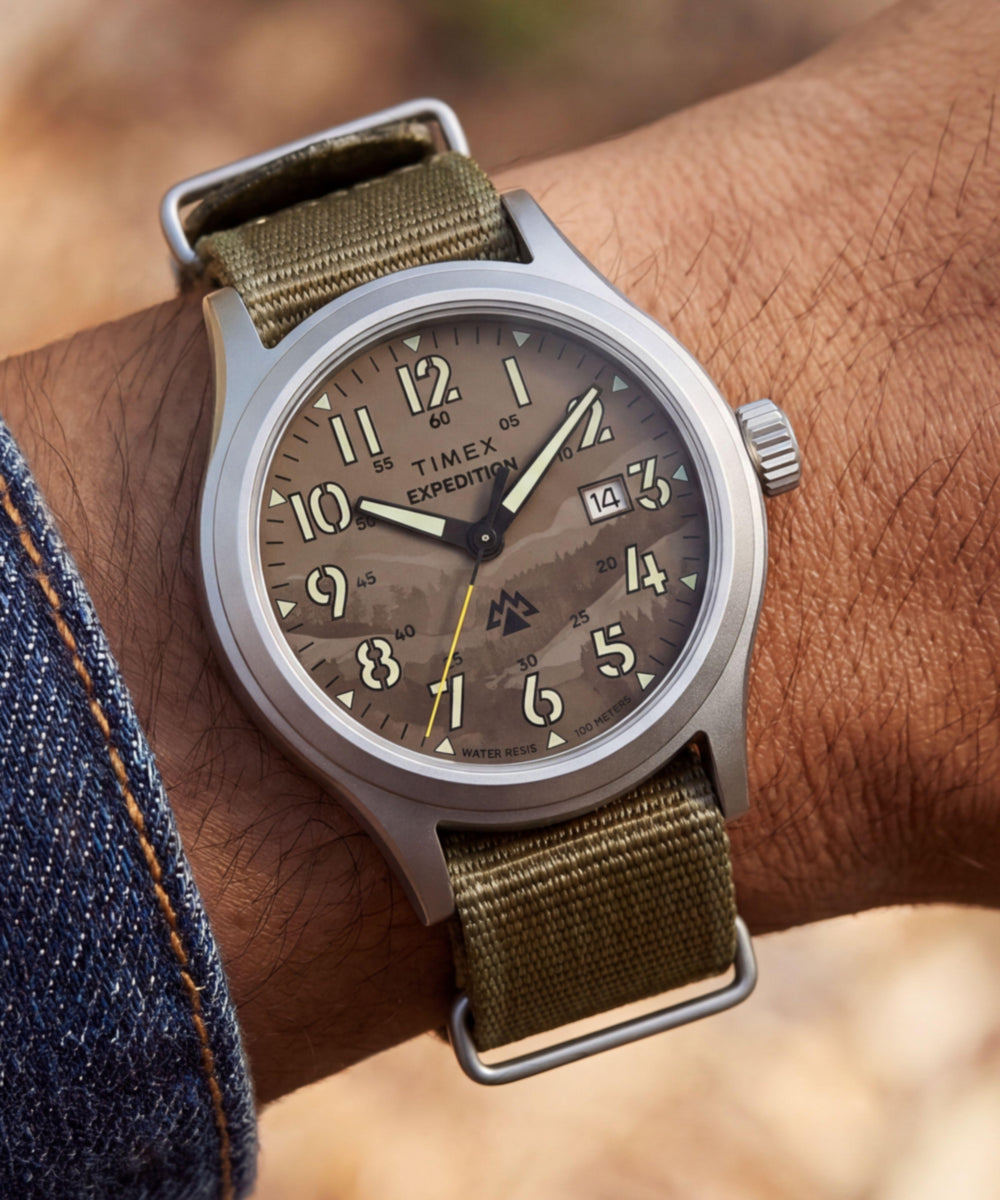 Expedition Sierra 40mm Fabric Strap Watch