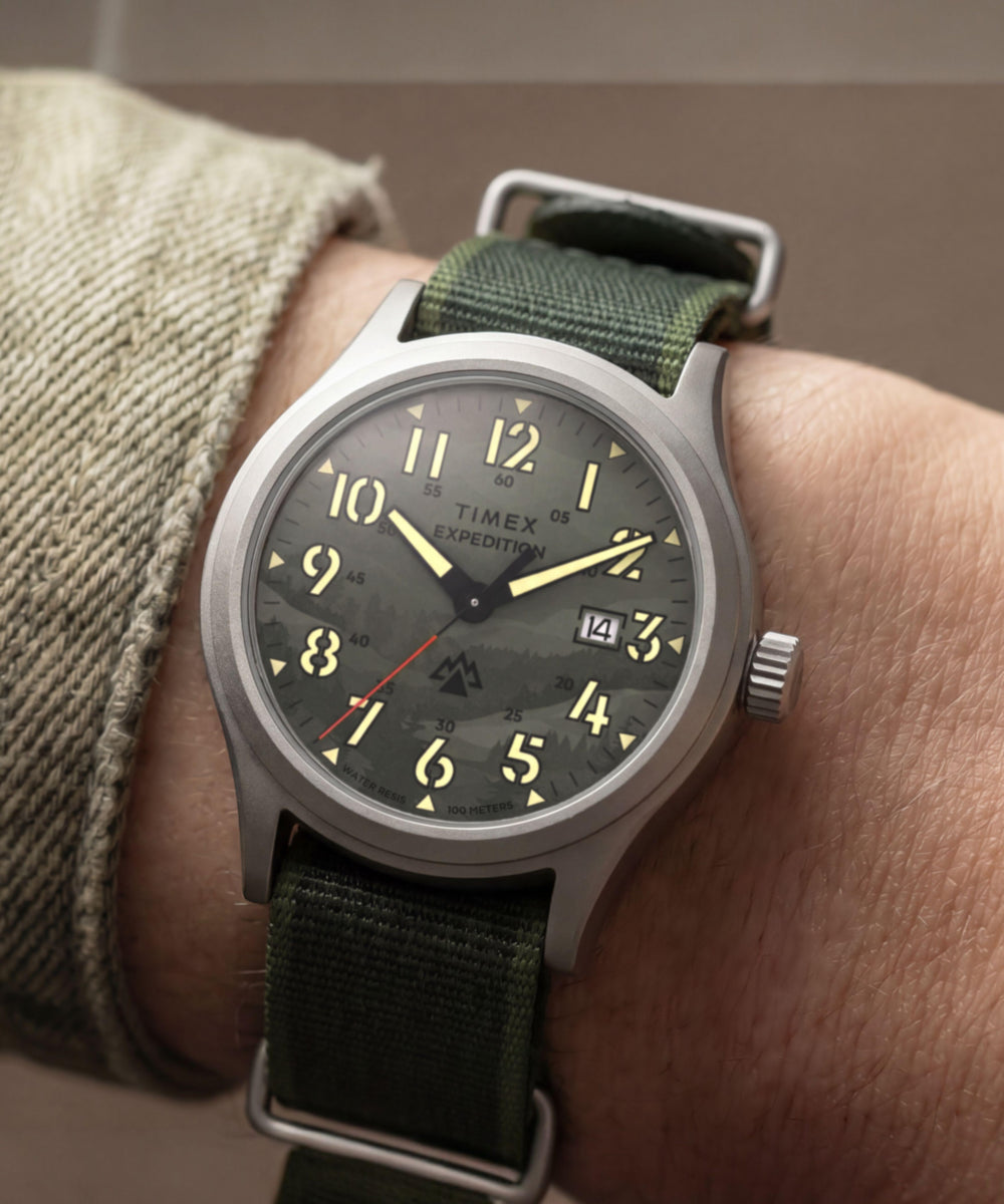 Expedition Sierra 40mm Fabric Strap Watch