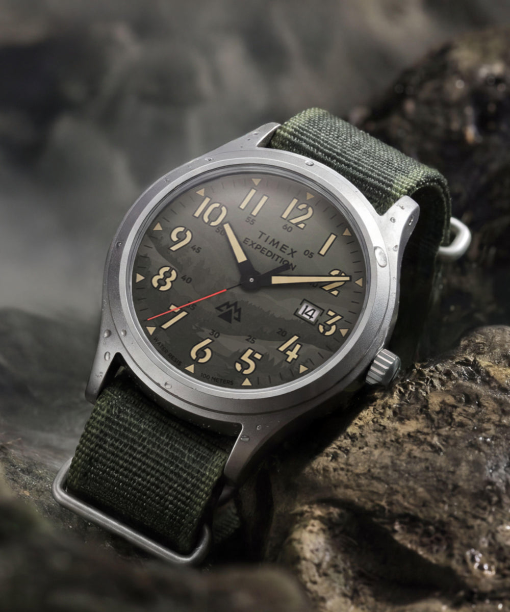 Expedition Sierra 40mm Fabric Strap Watch