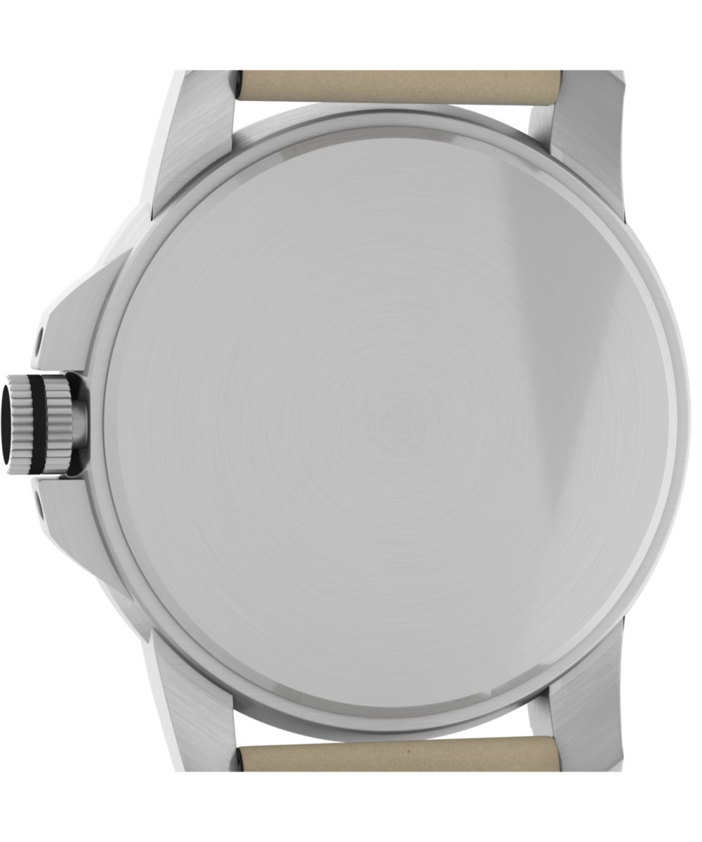 Expedition Metal Field 40mm Leather Strap Watch