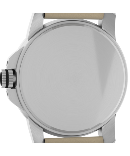 Expedition Metal Field 40mm Leather Strap Watch