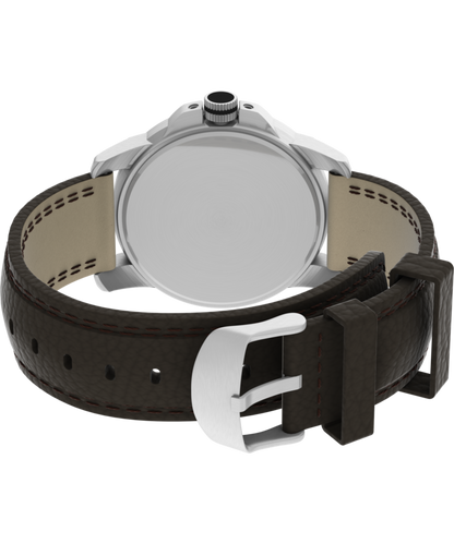 Expedition Metal Field 40mm Leather Strap Watch