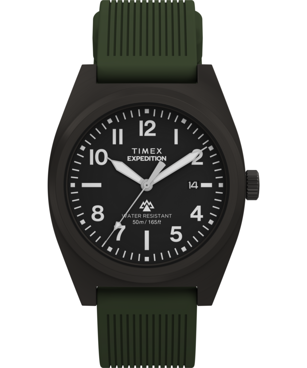 Expedition Capstone 39mm Silicone Strap Watch