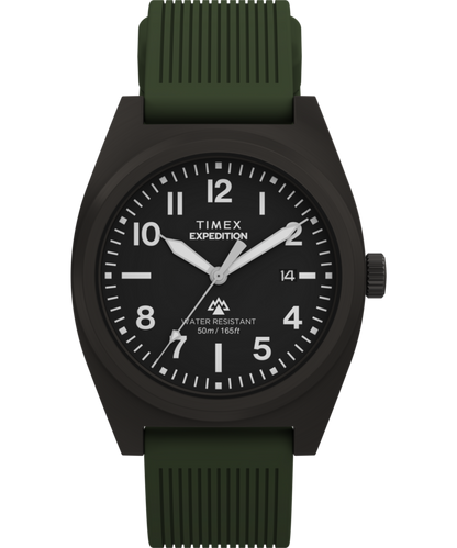Expedition Capstone 39mm Silicone Strap Watch