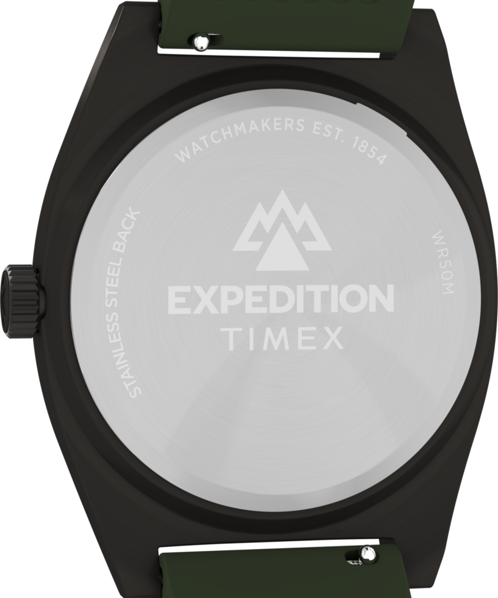 Expedition Capstone 39mm Silicone Strap Watch