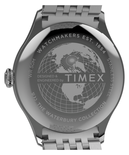 Waterbury Classic Sub-Second 39mm Stainless Steel Bracelet Watch