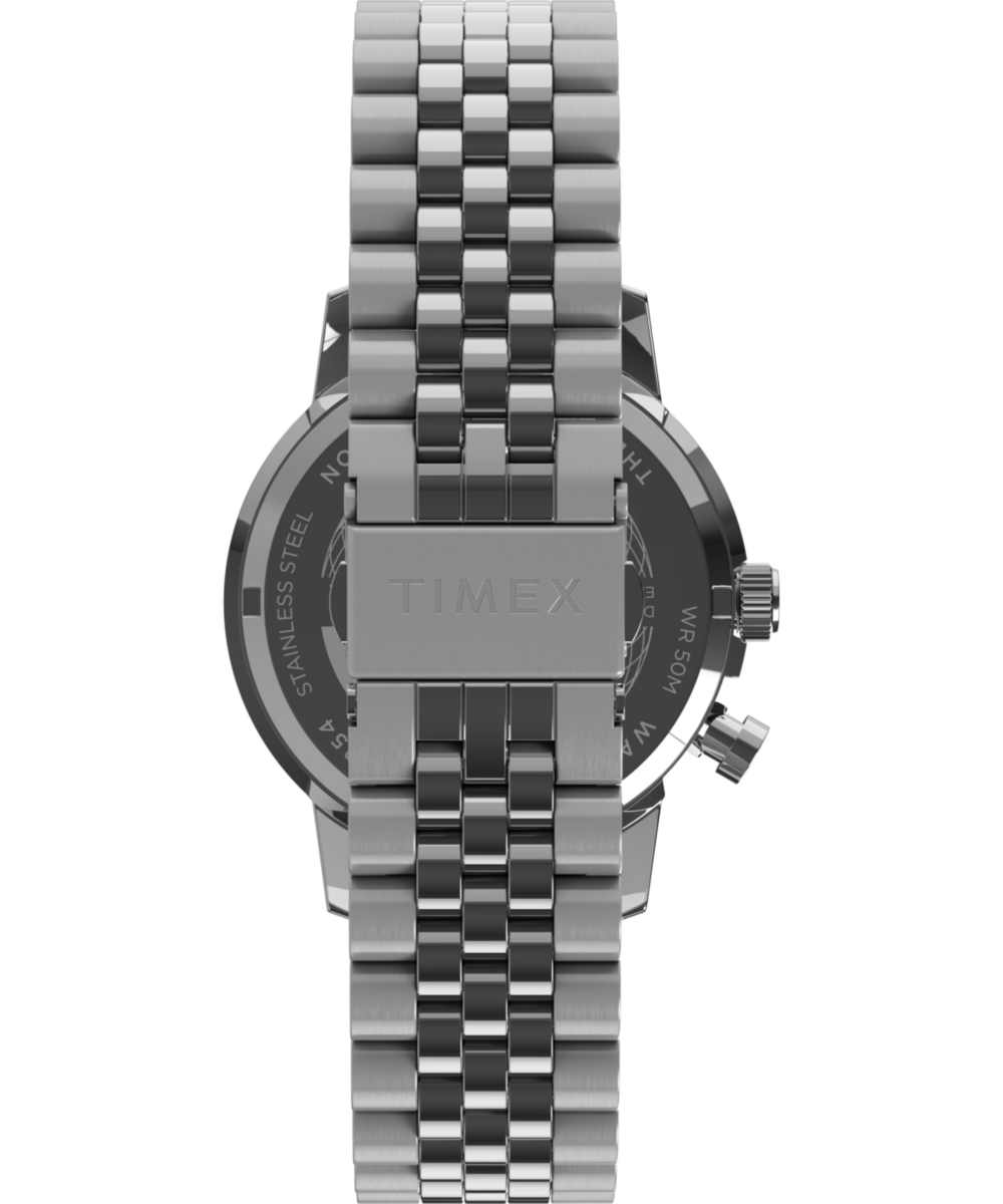Marlin Moon Phase Multifunction 40mm Stainless Steel Bracelet Watch