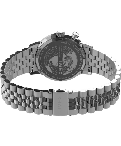 Marlin Moon Phase Multifunction 40mm Stainless Steel Bracelet Watch