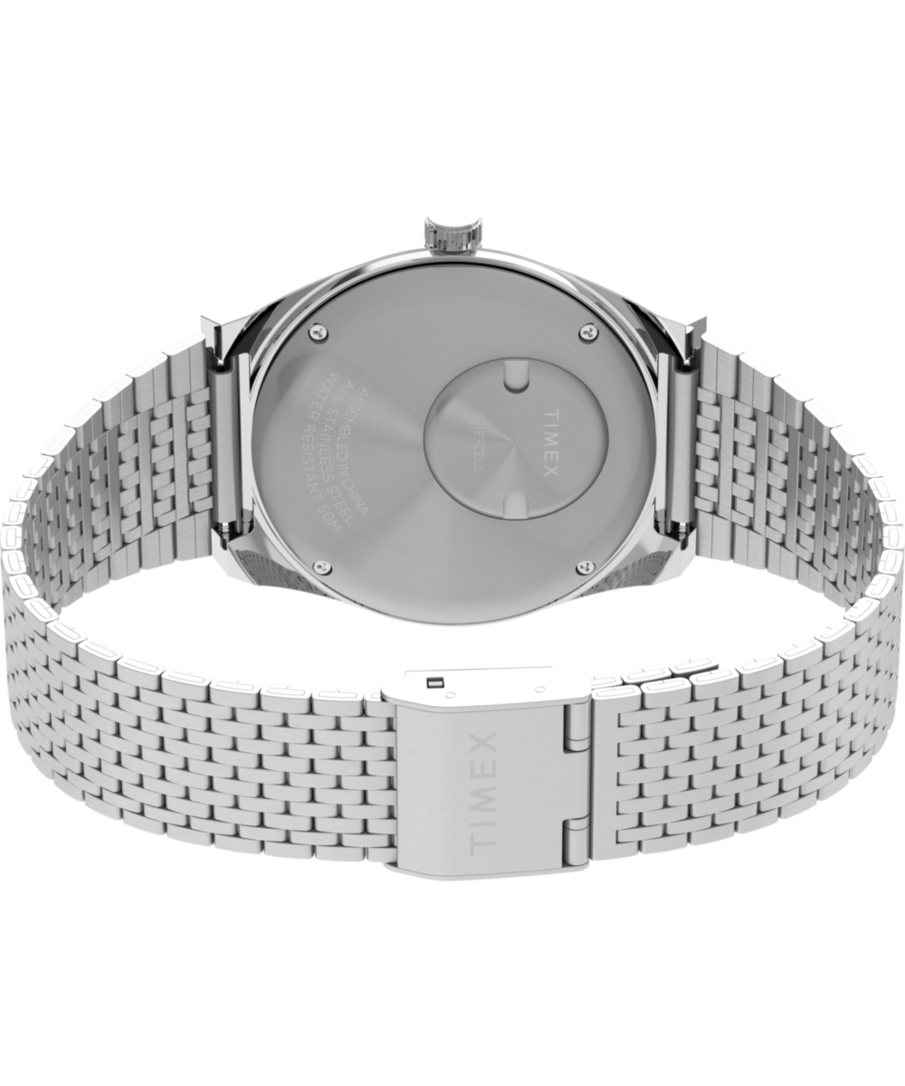 Q Timex Falcon Eye 38mm Stainless Steel Bracelet Watch