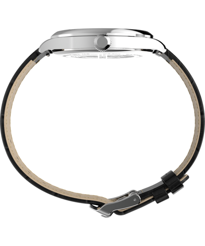 Waterbury Classic Sub-Second 39mm Leather Strap Watch