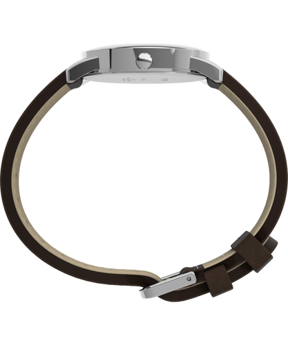 Easy Reader Day Date 35mm Leather Strap Watch