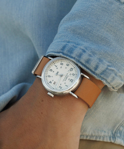 Weekender 37mm Leather Strap Watch