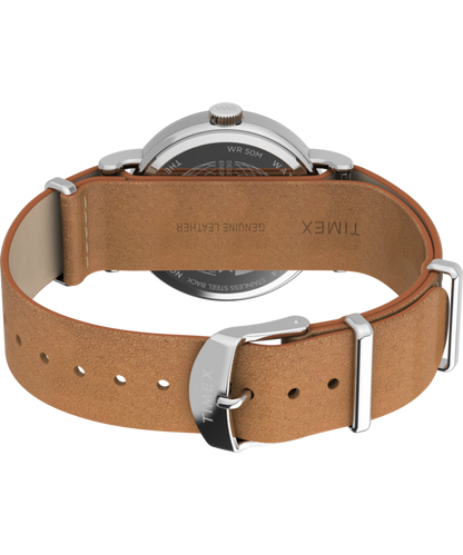 Weekender 37mm Leather Strap Watch
