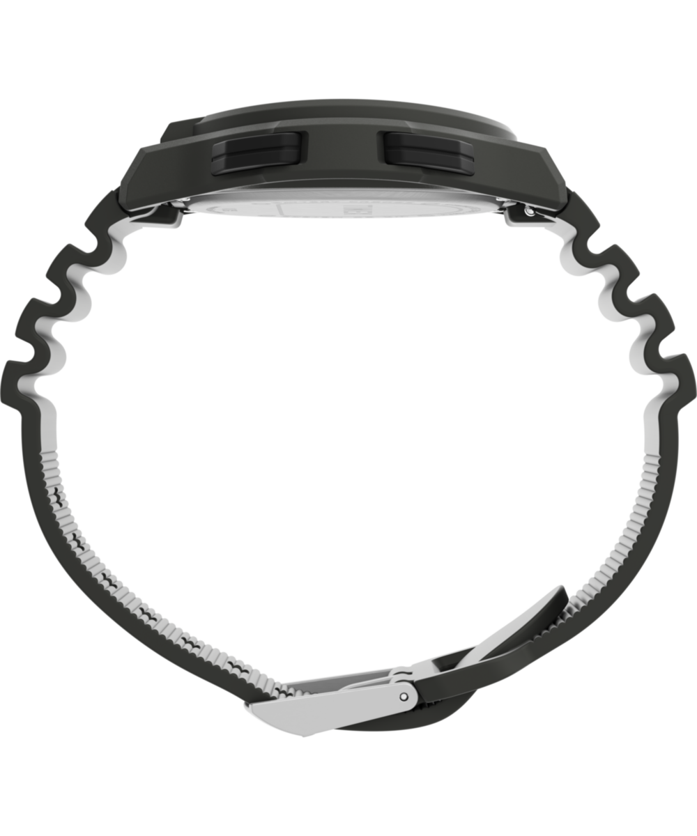 Retroware Digital 46mm Resin Strap Watch