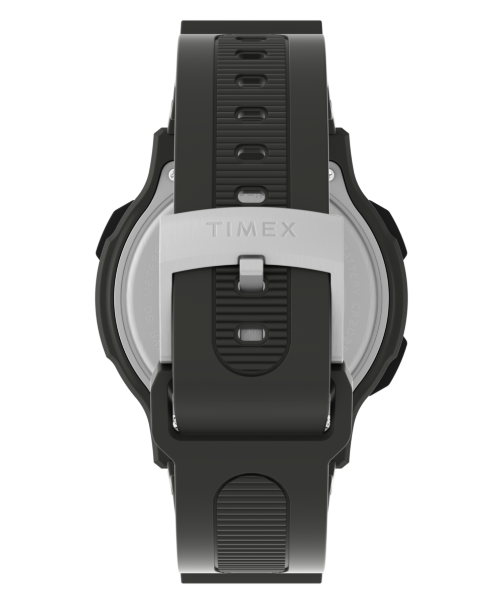 Retroware Digital 46mm Resin Strap Watch