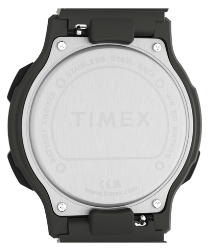 Retroware Digital 46mm Resin Strap Watch