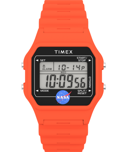 Timex Main Street NASA Artemis Digital 36mm Resin Strap Watch
