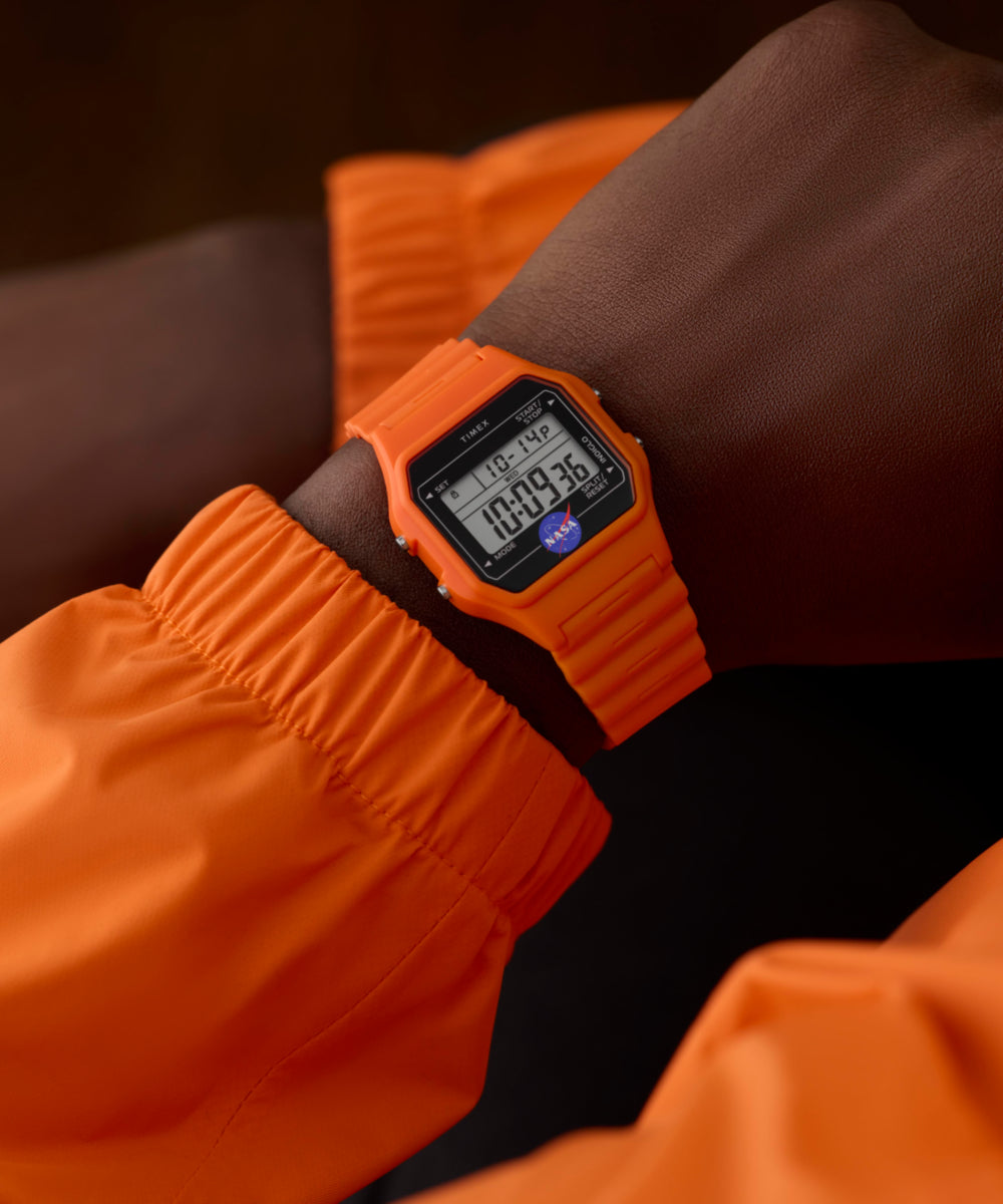 Timex Main Street NASA Artemis Digital 36mm Resin Strap Watch