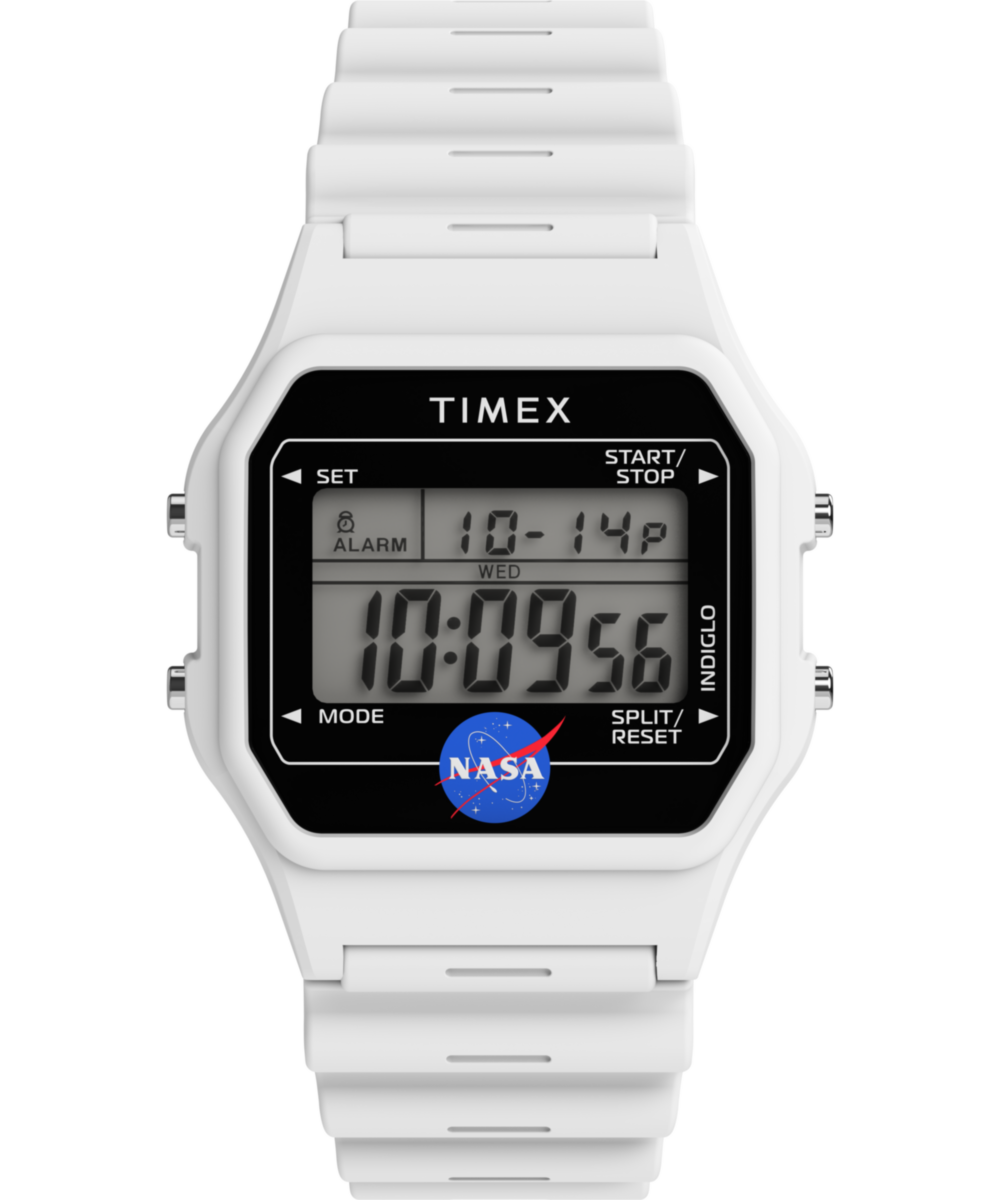 Timex Main Street NASA Artemis Digital 36mm Resin Strap Watch