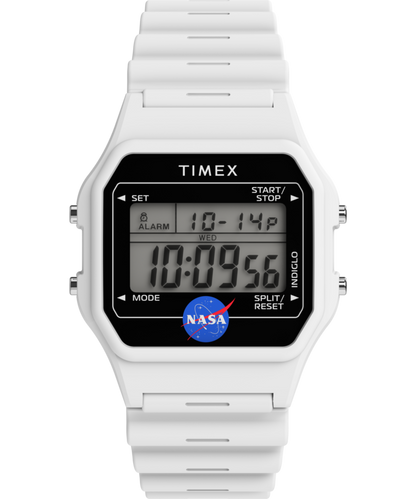 Timex Main Street NASA Artemis Digital 36mm Resin Strap Watch