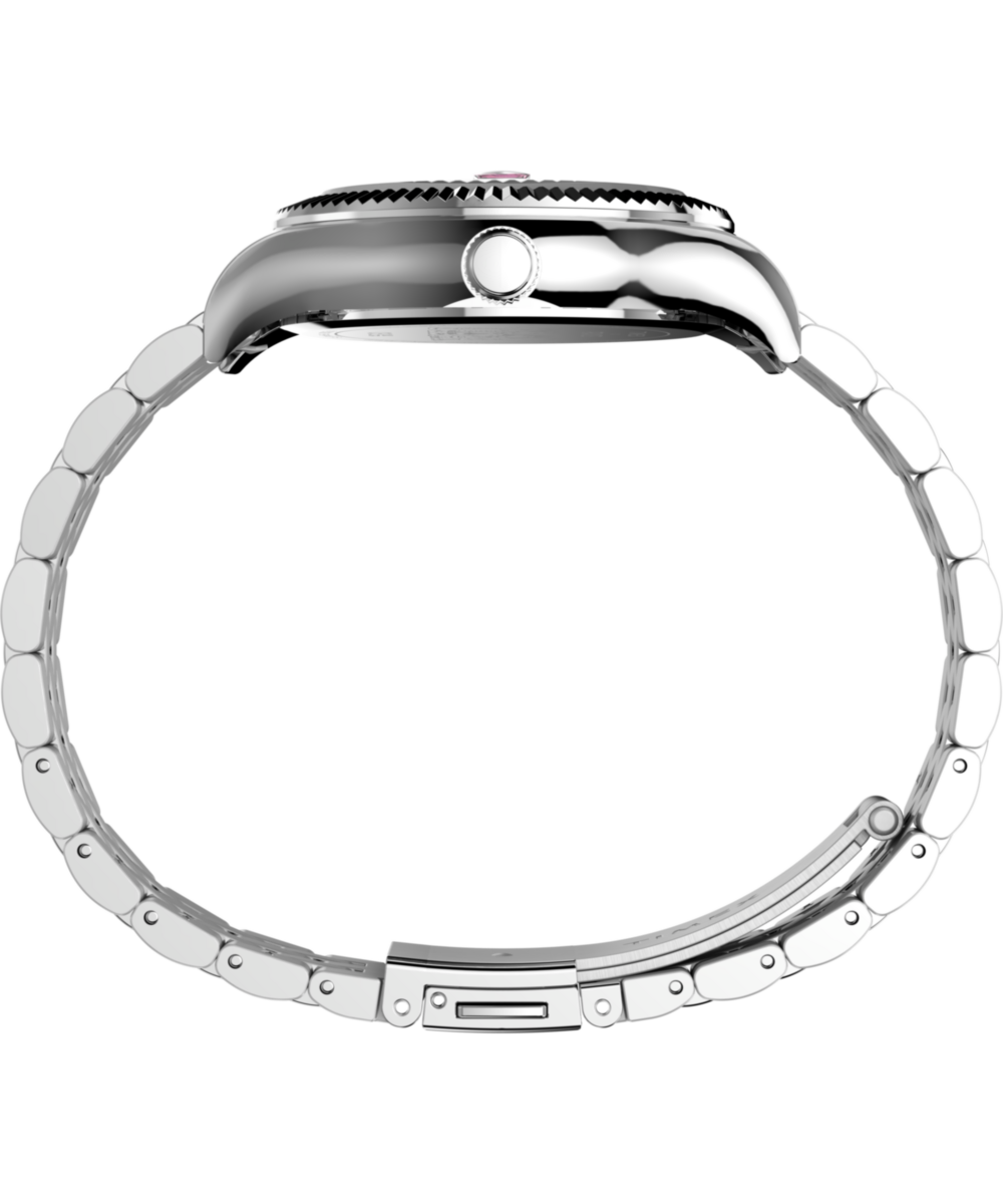 Peanuts x Timex Legacy Snoopy Umbrella Stainless Steel Bracelet Watch