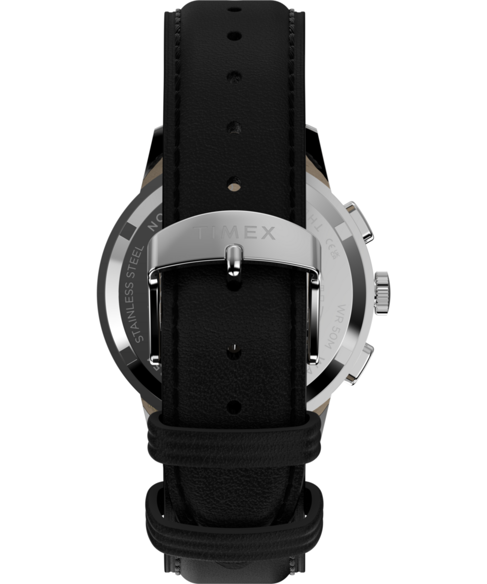 Marlin Neo Classic Chronograph 40mm Leather Strap Watch