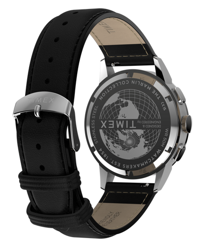 Marlin Neo Classic Chronograph 40mm Leather Strap Watch