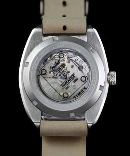 Fender x Timex Automatic 41mm Leather Strap Watch