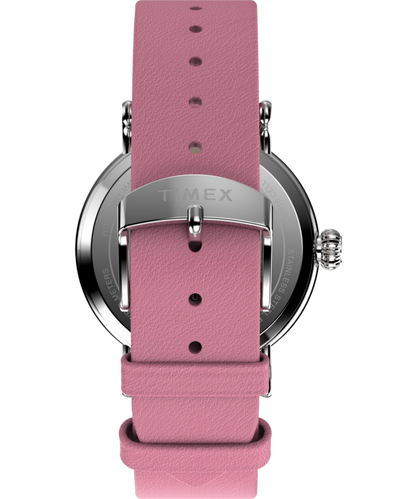 Peanuts x Timex Standard Valentine's 40mm Leather Strap Watch