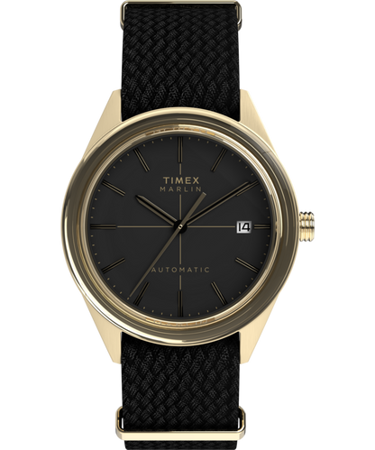 Marlin Jet Automatic 38mm Fabric Strap Watch