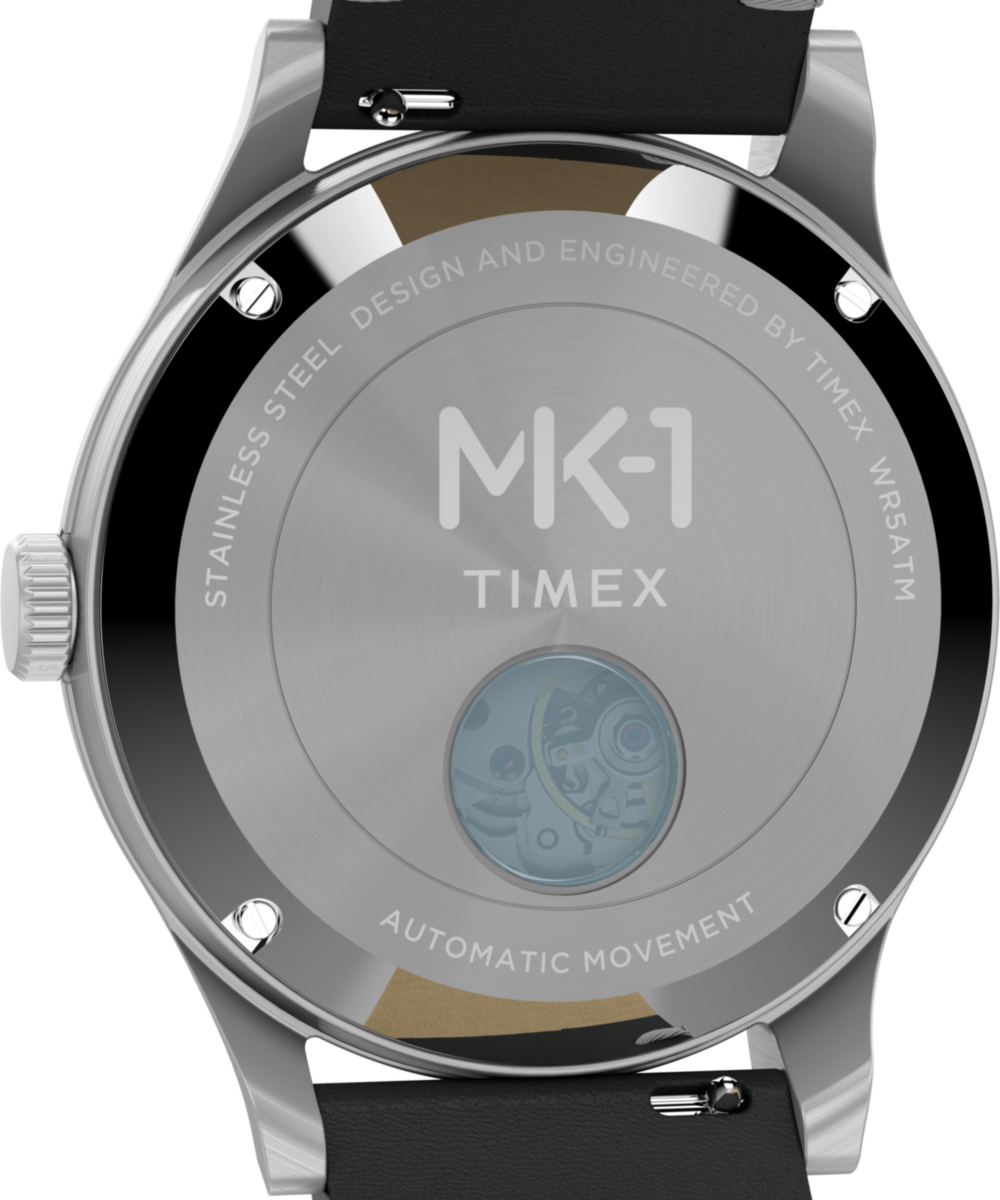Timex MK1 Automatic 40mm Leather Strap Watch