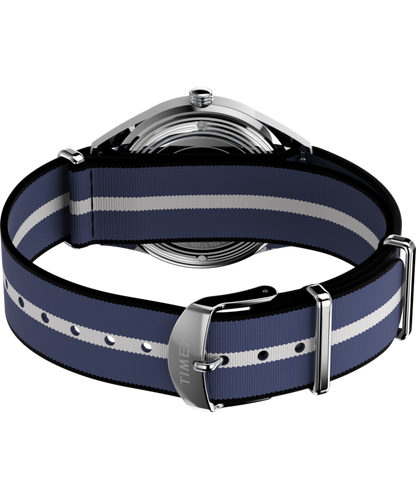 Marlin Jet Quartz 38mm Fabric Strap Watch