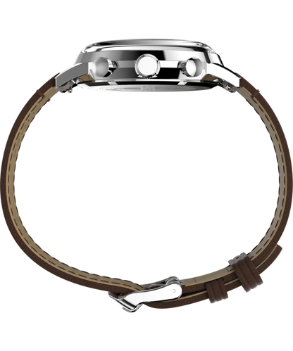 Marlin Chronograph Tachymeter 40mm Leather Strap Watch