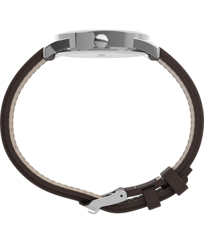 Easy Reader 38mm Leather Strap Watch