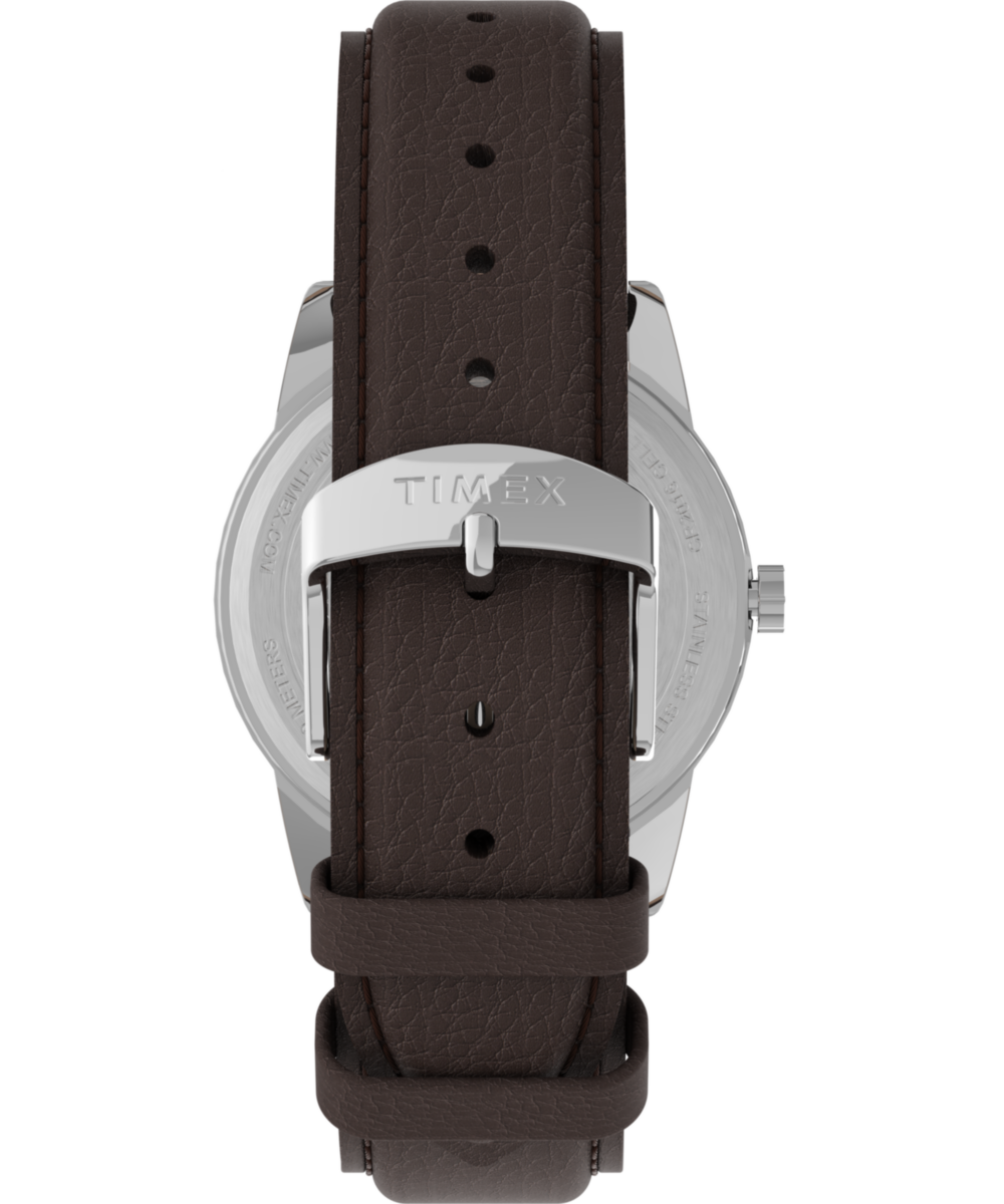 Easy Reader 38mm Leather Strap Watch