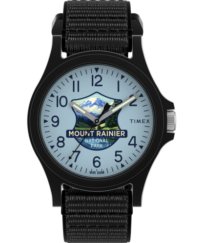 Timex Mount Rainier National Park 40mm Fabric Strap Watch